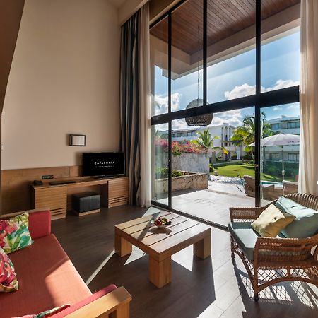 カタロニア ロイヤル ババロ オールインクルーシブ 大人専用 プンタ・カナ エクステリア 写真 A living room at the resort